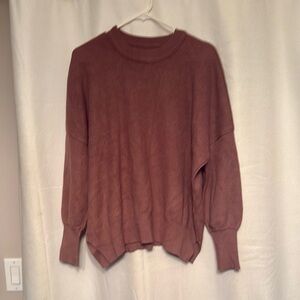 Women's Oversized Batwing Ribbed Sweater